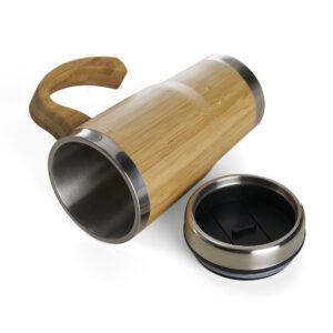 Caneca Térmica Bambú-118643 – A PARTIR DE 40 UNID. - Imagem 3