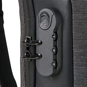 Mochila de Ombro USB Anti-Furto-104058 – A PARTIR DE 25 UNID. - Imagem 3