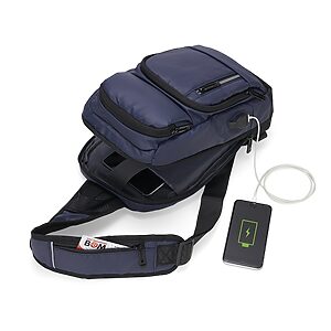 Mochila de Ombro USB-104059 – A PARTIR DE 30 UNID. - Imagem 5