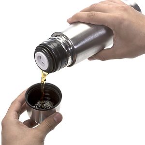 Garrafa Térmica Metálica 350ml-101115 – A PARTIR DE 50 UNID. - Imagem 2
