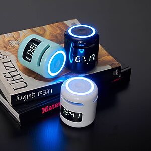 Caixa de Som Multimídia com Relógio-104064 – A PARTIR DE 40 UNID. - Imagem 2