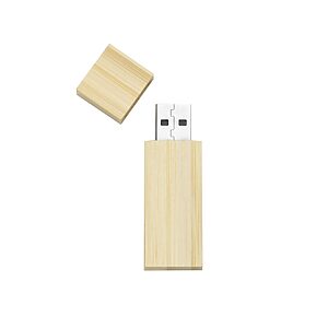 Pen Drive Bambu com Estojo-1069 – A PARTIR DE 40 UNID. - Imagem 2
