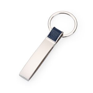 Chaveiro Metal com Couro-112026 – A PARTIR DE 200 UNID. - Imagem 4