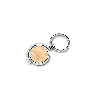 Chaveiro Metal Bambu-114666 – A PARTIR DE 200 UNID. - Imagem 2