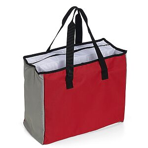 Sacola Térmica Poliéster 25L com Bolso-118606 – A PARTIR DE 50 UNID. - Imagem 4