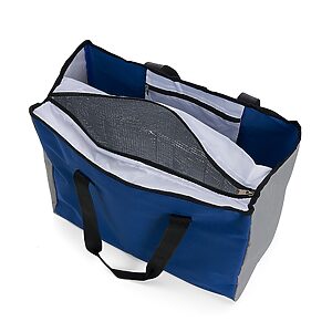 Sacola Térmica Poliéster 25L com Bolso-118606 – A PARTIR DE 50 UNID. - Imagem 2