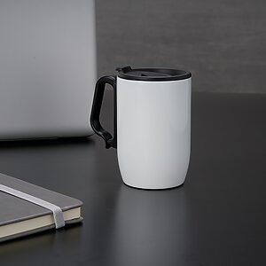 Caneca Térmica Inox Parede Dupla 350 ml-118624 – A PARTIR DE 60 UNID. - Imagem 2