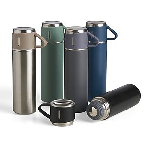 Garrafa Térmica Metálica 450ml-118639 – A PARTIR DE 50 UNID. - Imagem 2