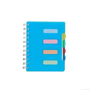 Caderno Pequeno com Divisórias-105043 – A PARTIR DE 100 UNID. - Imagem 3