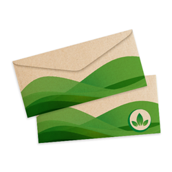 Envelope 11x23cm - RECICLADO 90g - A PARTIR DE 500 UNID.