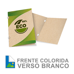 Pasta com Orelha 22X30CM - RECICLADO 240G - A PARTIR DE 100 UNID.