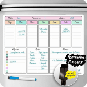 Quadro Magnético A3 (30x42 cm) - A PARTIR DE 20 UNID.