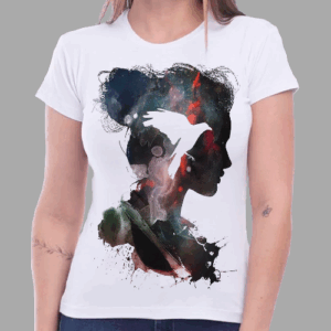 Camisa Babylook Long - Algodão 30.1 Premium - A PARTIR DE 15 UNID.