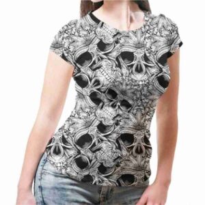 Camisa Babylook Poliéster Impressão Total -  A PARTIR DE 15 UNID.