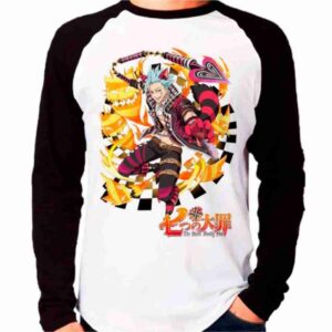 Camisa Manga Longa de Poliéster  e Gravação Total - A PARTIR DE 15 UNID.