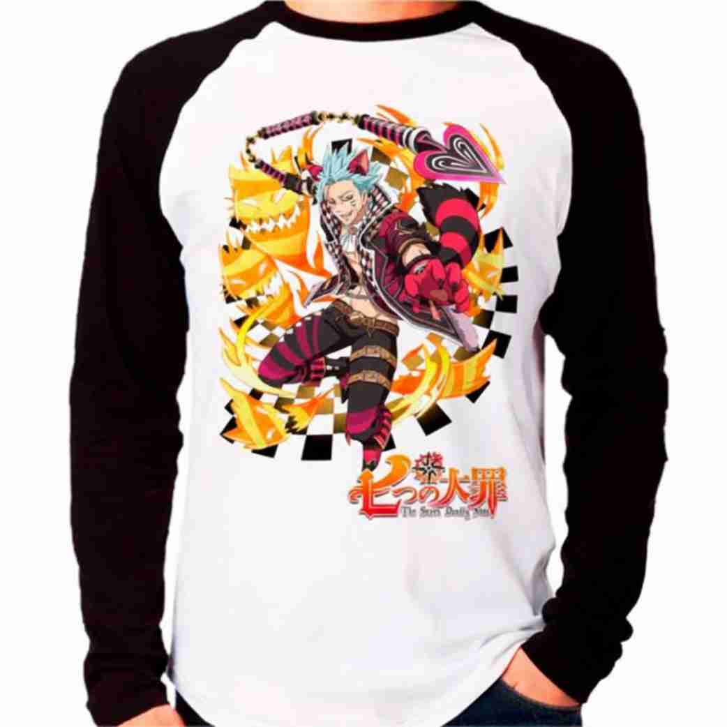 Camisa Manga Longa de Poliéster e Gravação Total - A PARTIR DE 15 UNID.