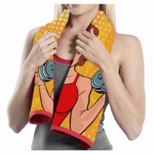 Toalha Fitnes 32 x 70 cm Gravação Total - A PARTIR DE 20 UNID.